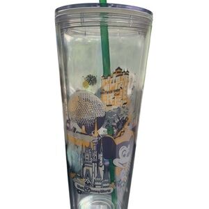 Disney Purple and Green Tumbler Lid